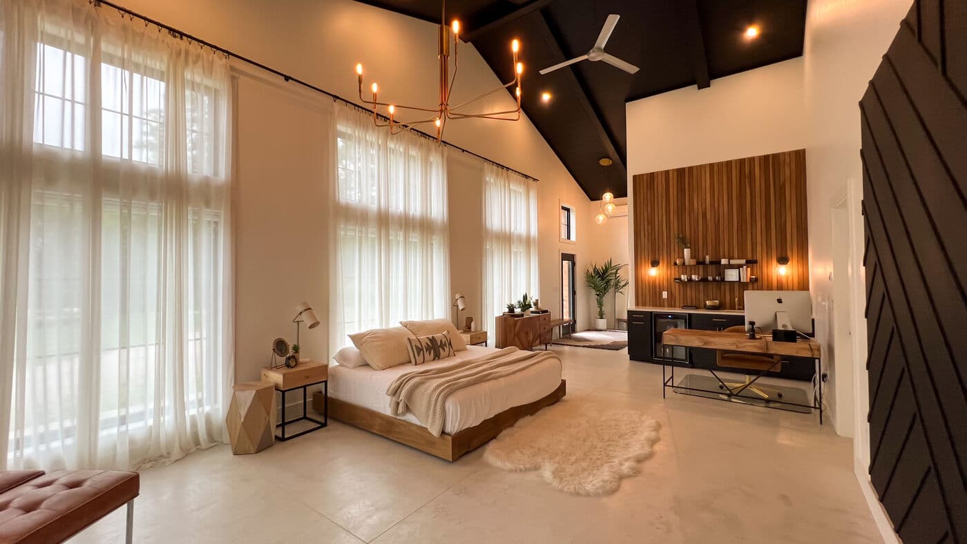 Bedroom finish