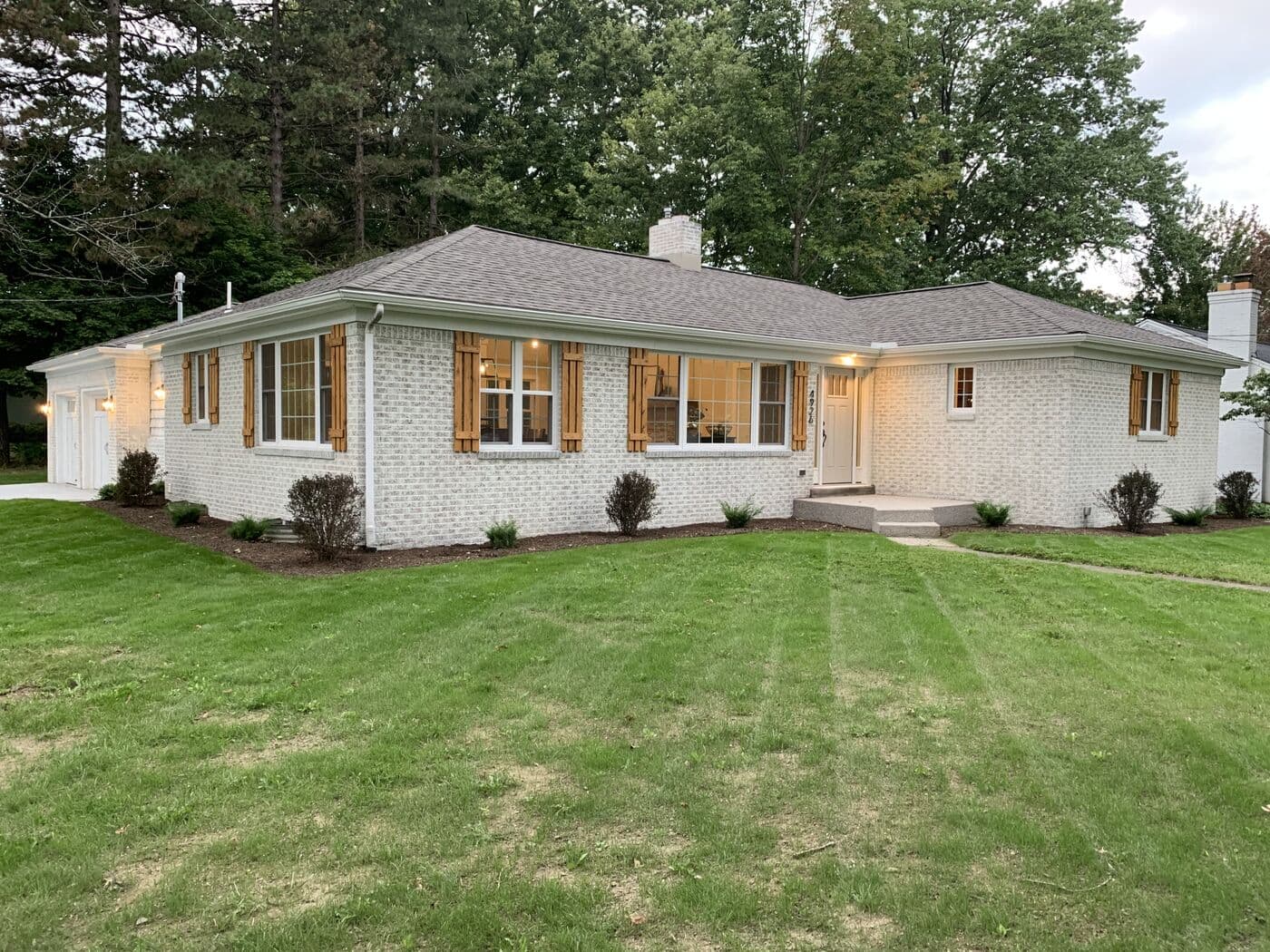 New home exterior